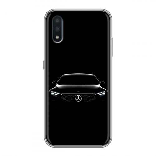 Дизайнерский силиконовый чехол для Samsung Galaxy M01 Mercedes Мерседес