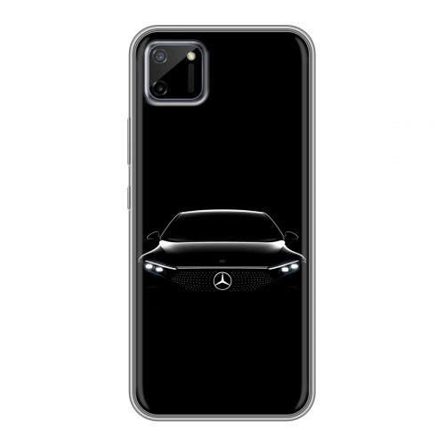 Дизайнерский силиконовый чехол для Realme C11 Mercedes Мерседес