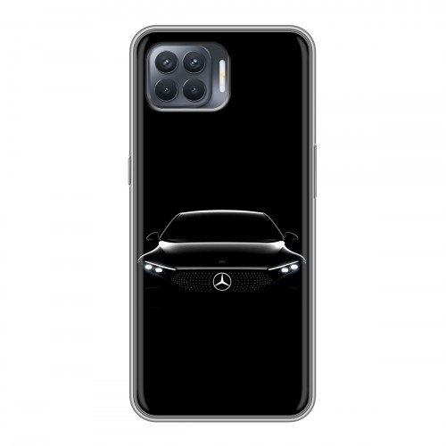Дизайнерский силиконовый чехол для OPPO Reno4 Lite Mercedes Мерседес
