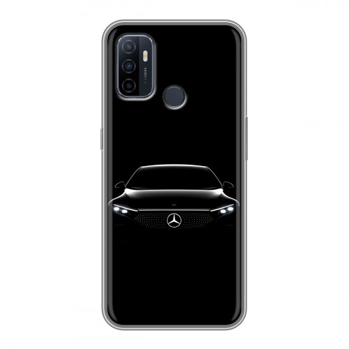 Дизайнерский силиконовый чехол для OPPO A53 Mercedes Мерседес