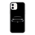 Дизайнерский силиконовый чехол для Iphone 12 Mercedes Мерседес