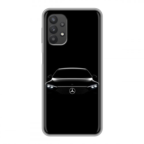 Дизайнерский силиконовый чехол для Samsung Galaxy A32 Mercedes Мерседес