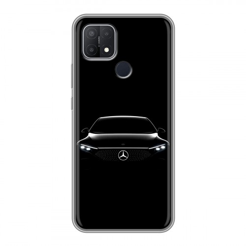 Дизайнерский силиконовый чехол для OPPO A15 Mercedes Мерседес
