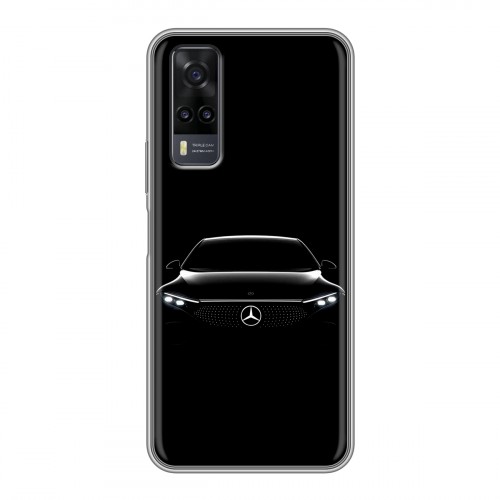 Дизайнерский пластиковый чехол для Vivo Y31 Mercedes Мерседес