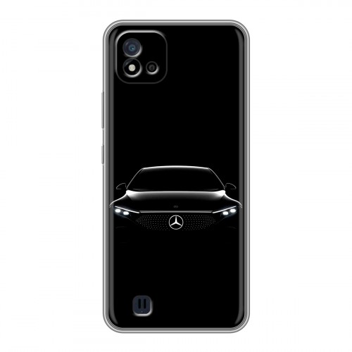 Дизайнерский силиконовый чехол для Realme C20 Mercedes Мерседес