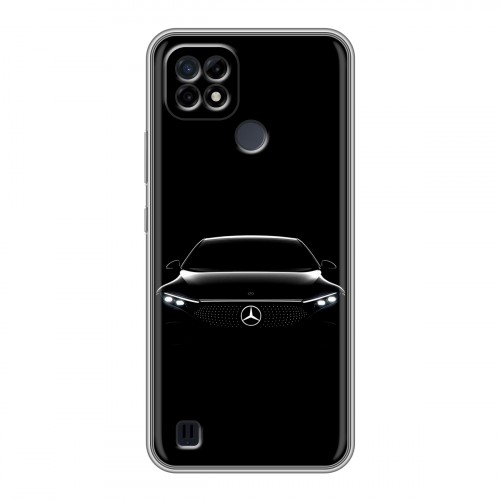 Дизайнерский силиконовый чехол для Realme C21 Mercedes Мерседес