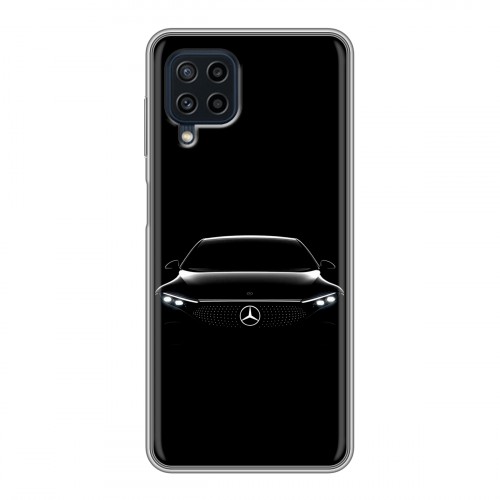 Дизайнерский силиконовый чехол для Samsung Galaxy A22 Mercedes Мерседес