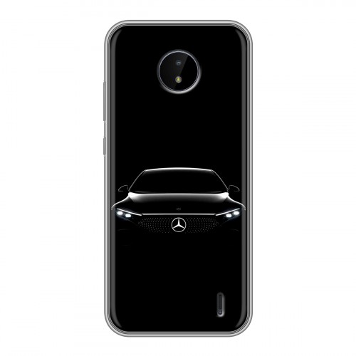 Дизайнерский силиконовый чехол для Nokia C20 Mercedes Мерседес