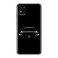 Дизайнерский силиконовый чехол для ZTE Blade A31 Mercedes Мерседес