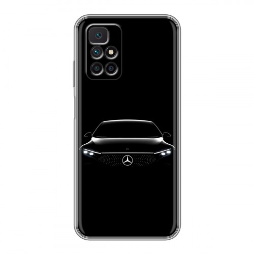 Дизайнерский силиконовый чехол для Xiaomi Redmi 10 Mercedes Мерседес