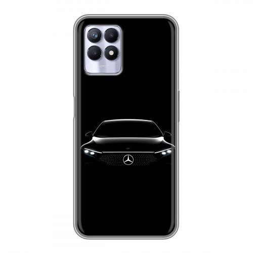 Дизайнерский силиконовый чехол для Realme 8i Mercedes Мерседес
