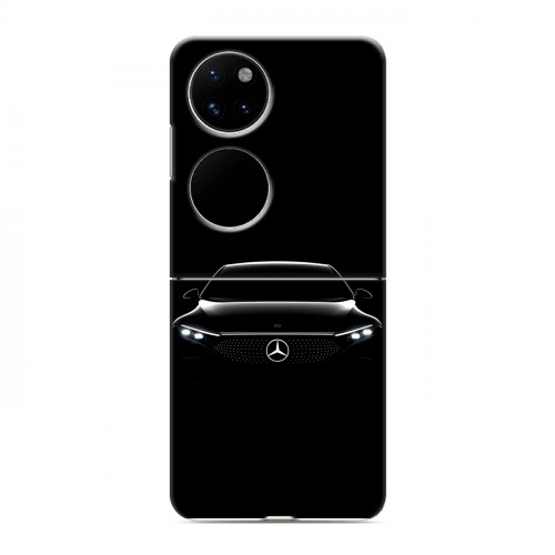 Дизайнерский пластиковый чехол для Huawei P50 Pocket Mercedes Мерседес