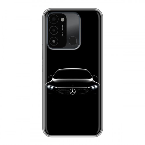 Дизайнерский силиконовый с усиленными углами чехол для Tecno Spark Go 2022 Mercedes Мерседес