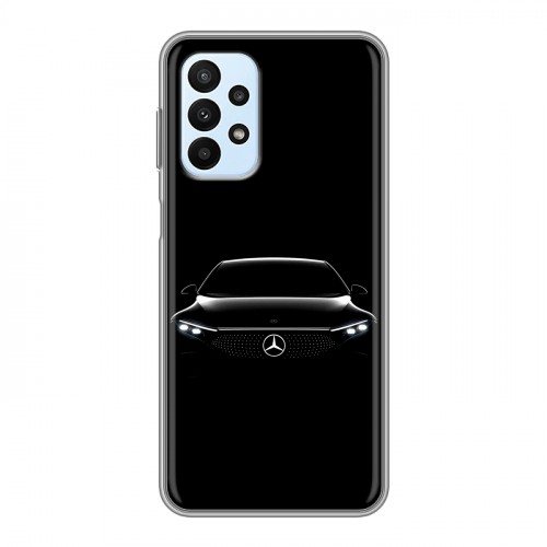 Дизайнерский силиконовый с усиленными углами чехол для Samsung Galaxy A23 Mercedes Мерседес