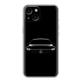 Дизайнерский силиконовый чехол для Iphone 14 Mercedes Мерседес