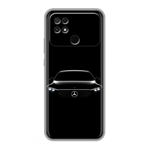 Дизайнерский силиконовый чехол для Xiaomi Poco C40 Mercedes Мерседес