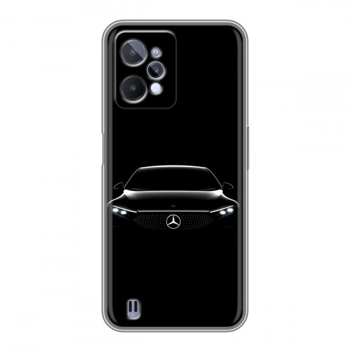 Дизайнерский силиконовый с усиленными углами чехол для Realme C31 Mercedes Мерседес