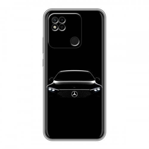 Дизайнерский силиконовый чехол для Xiaomi Redmi 10A Mercedes Мерседес