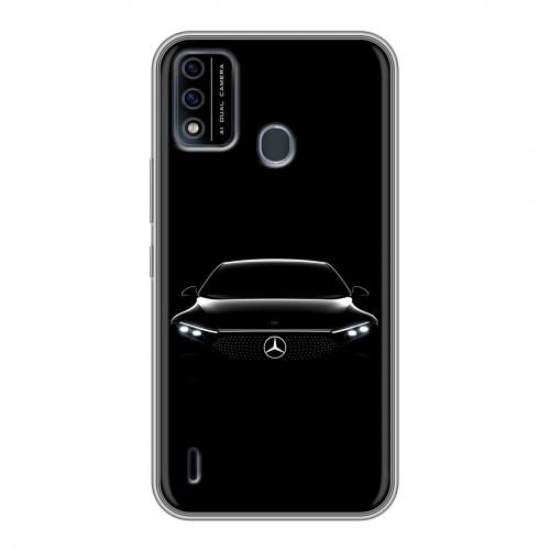 Дизайнерский силиконовый чехол для Itel A48 Mercedes Мерседес