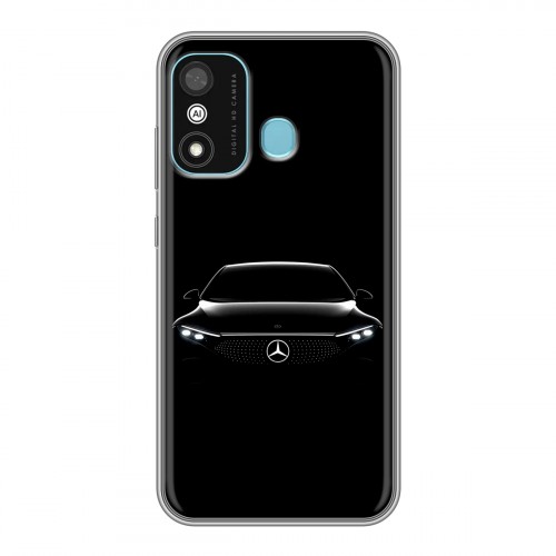Дизайнерский силиконовый чехол для Itel A27 Mercedes Мерседес