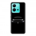 Дизайнерский пластиковый чехол для Vivo V25 Mercedes Мерседес
