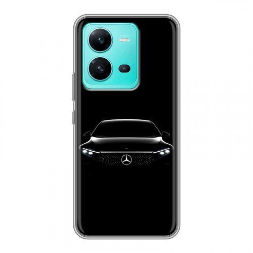 Дизайнерский пластиковый чехол для Vivo V25 Mercedes Мерседес