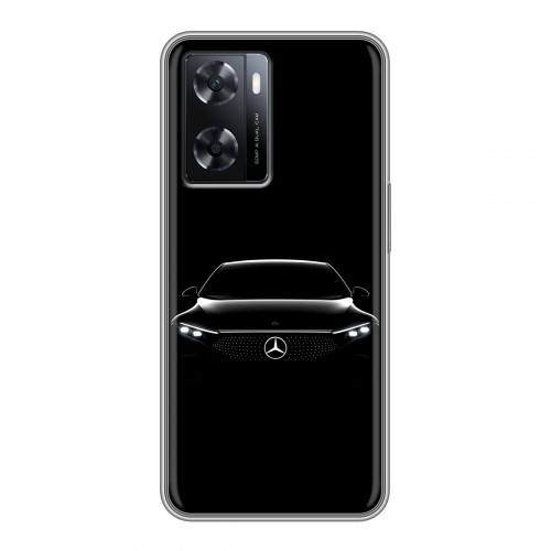 Дизайнерский силиконовый чехол для OPPO A57s Mercedes Мерседес