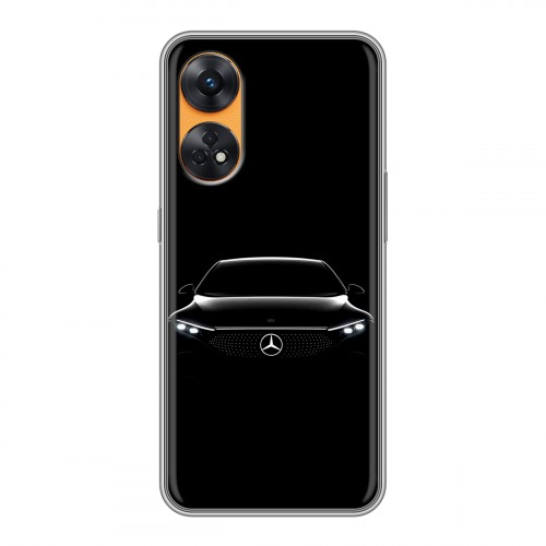 Дизайнерский силиконовый чехол для OPPO Reno8 T Mercedes Мерседес