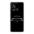 Дизайнерский силиконовый чехол для Xiaomi RedMi 12C Mercedes Мерседес