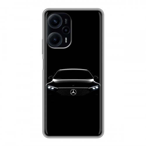 Дизайнерский силиконовый чехол для XIaomi Poco F5 Mercedes Мерседес