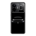 Дизайнерский силиконовый с усиленными углами чехол для Realme GT3 Mercedes Мерседес