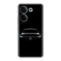 Дизайнерский силиконовый чехол для Tecno Camon 20 Mercedes Мерседес
