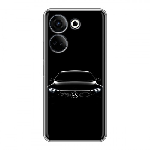 Дизайнерский силиконовый чехол для Tecno Camon 20 Mercedes Мерседес