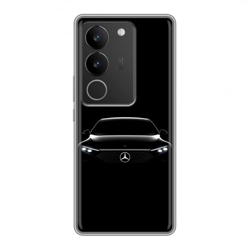 Дизайнерский силиконовый чехол для Vivo S17 Mercedes Мерседес