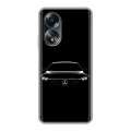 Дизайнерский силиконовый чехол для OPPO A58 4G Mercedes Мерседес