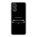 Дизайнерский пластиковый чехол для OPPO A38 4G Mercedes Мерседес