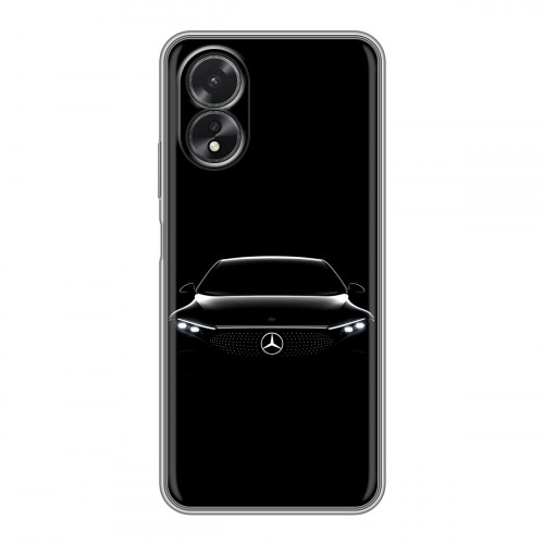 Дизайнерский пластиковый чехол для OPPO A38 4G Mercedes Мерседес