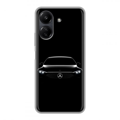 Дизайнерский силиконовый чехол для Xiaomi Poco C65 Mercedes Мерседес