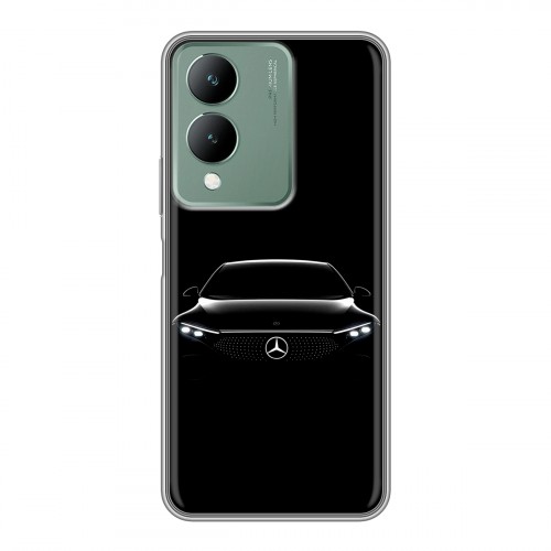Дизайнерский силиконовый с усиленными углами чехол для Vivo Y17s Mercedes Мерседес