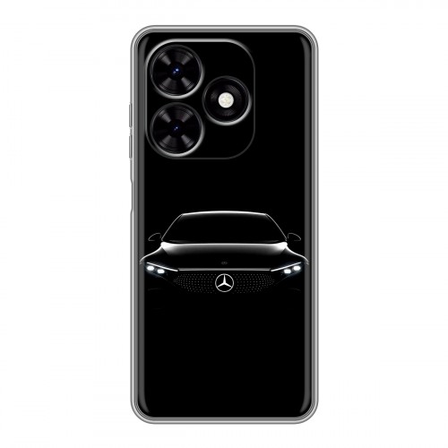 Дизайнерский силиконовый чехол для Tecno Spark Go 2024 Mercedes Мерседес