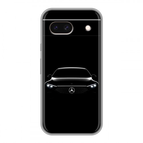 Дизайнерский пластиковый чехол для Google Pixel 8a Mercedes Мерседес