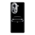 Дизайнерский пластиковый чехол для OPPO Reno 11 Mercedes Мерседес