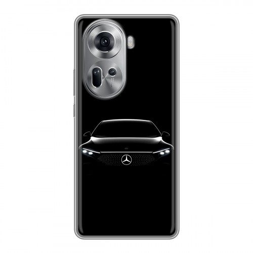 Дизайнерский пластиковый чехол для OPPO Reno 11 Mercedes Мерседес