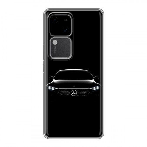Дизайнерский пластиковый чехол для Vivo V30 5G Mercedes Мерседес