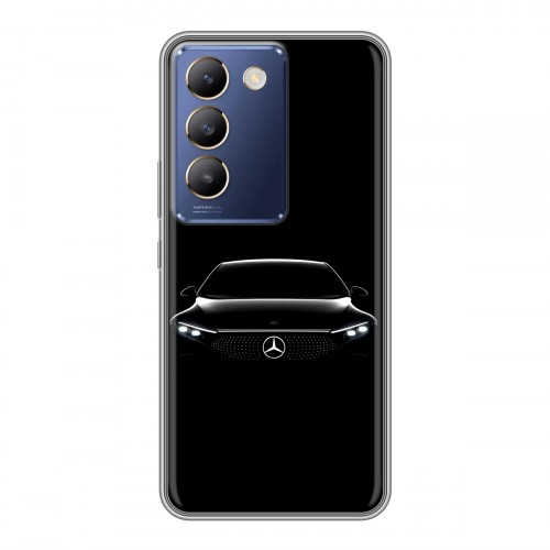 Дизайнерский пластиковый чехол для Vivo V30 Lite Mercedes Мерседес