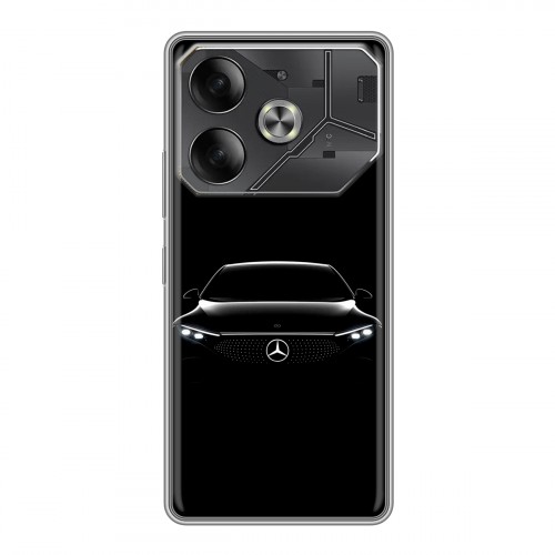 Дизайнерский пластиковый чехол для Tecno Pova 6 Mercedes Мерседес