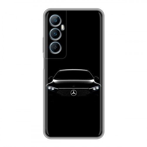 Дизайнерский пластиковый чехол для Realme C65 Mercedes Мерседес