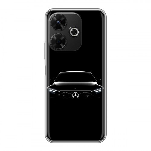 Дизайнерский пластиковый чехол для RedMi 13 4G Mercedes Мерседес