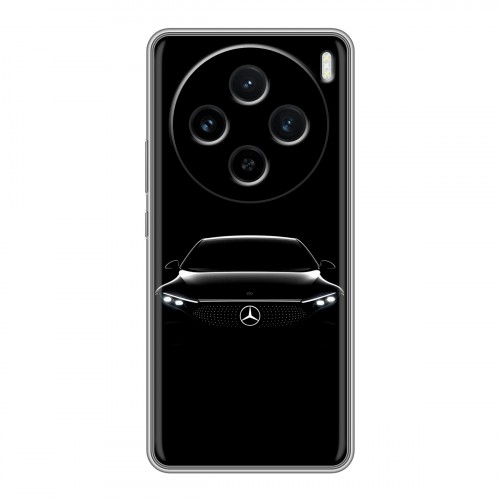 Дизайнерский силиконовый чехол для Vivo X100 Mercedes Мерседес
