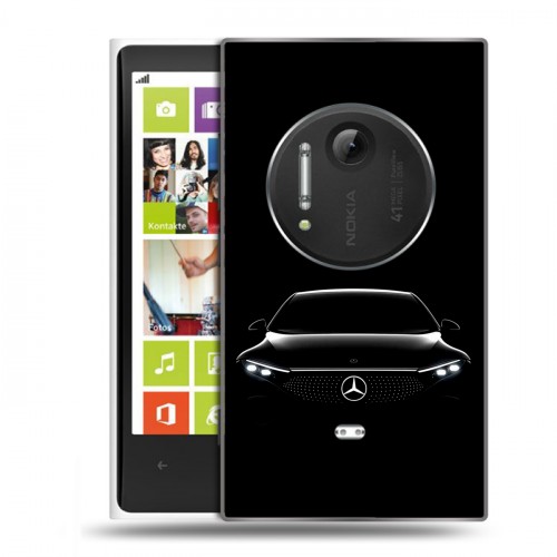 Дизайнерский силиконовый чехол для Nokia Lumia 1020 Mercedes Мерседес